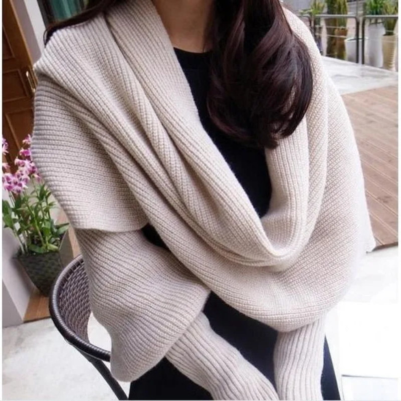 SupSindy Dames wintersjaal Eur - Wool Scarf Men recensie en prijs