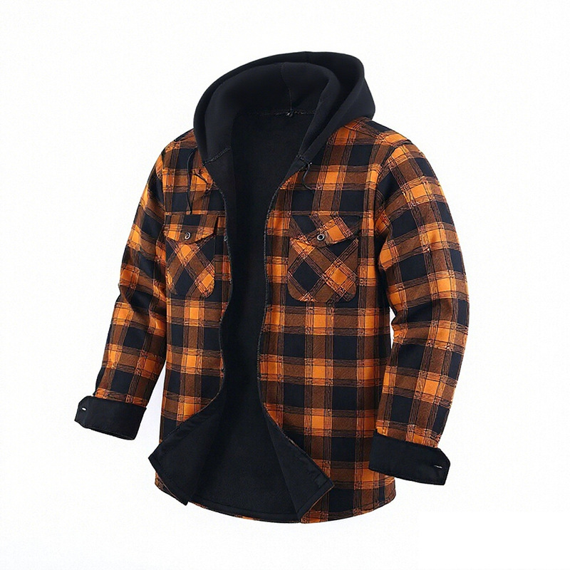 QICHE Fleece gevoerde dikke fl - Flannel Shirt Lined recensie en prijs