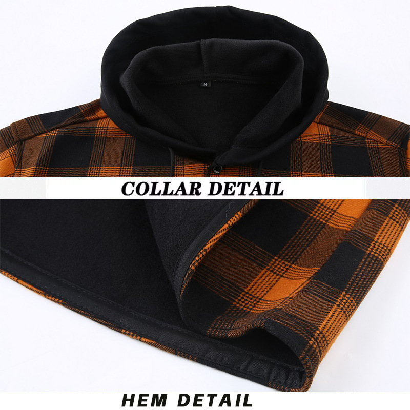 QICHE Fleece gevoerde dikke fl - Flannel Shirt Lined recensie en prijs