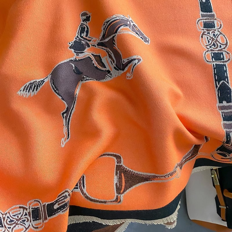 Retro Rider Horse Imitatie Kas - Wool Scarf Men recensie en prijs