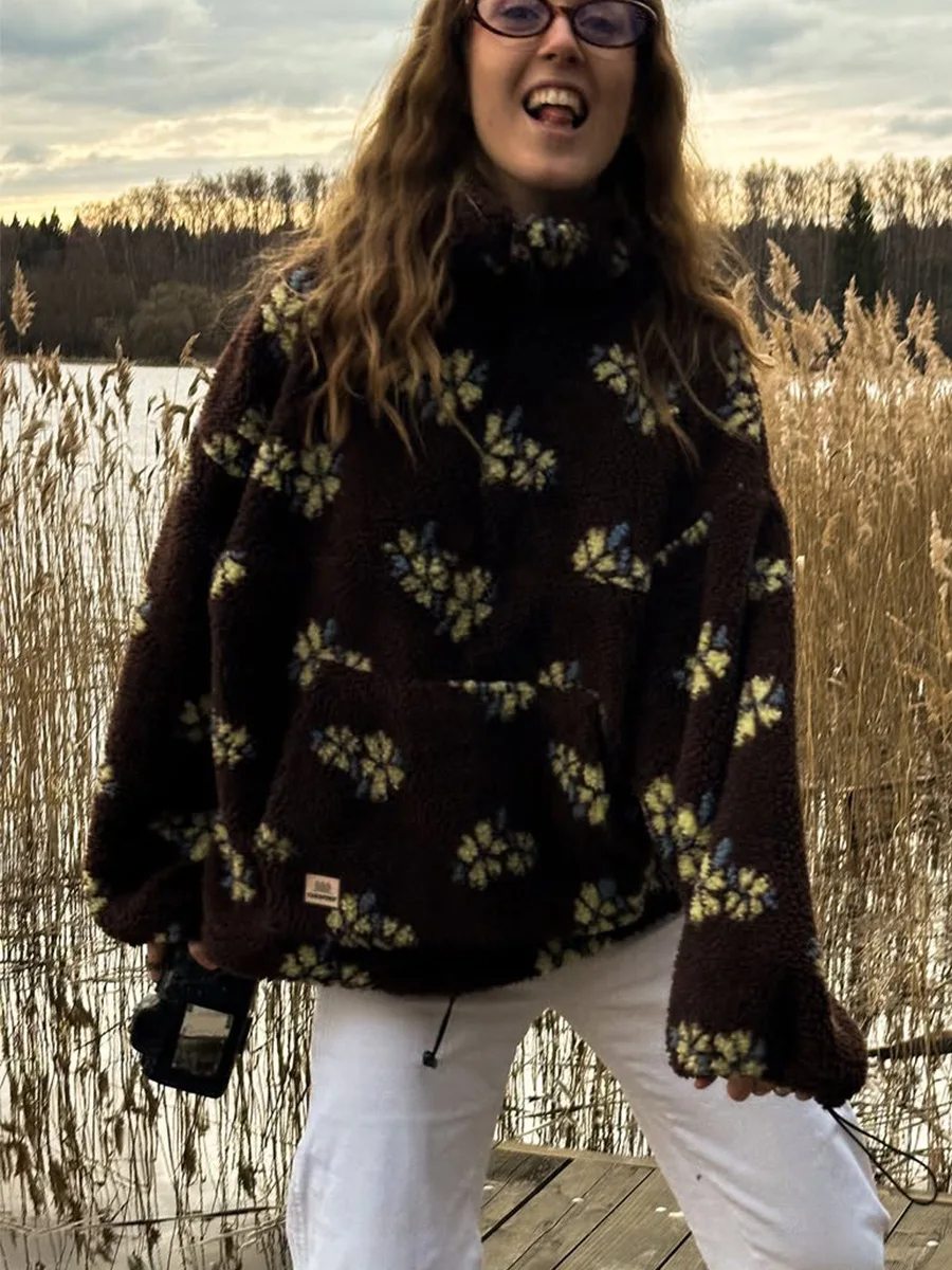 Herfst Winter Dames Sherpa Blo - Sherpa Hoodie Fleece recensie en prijs