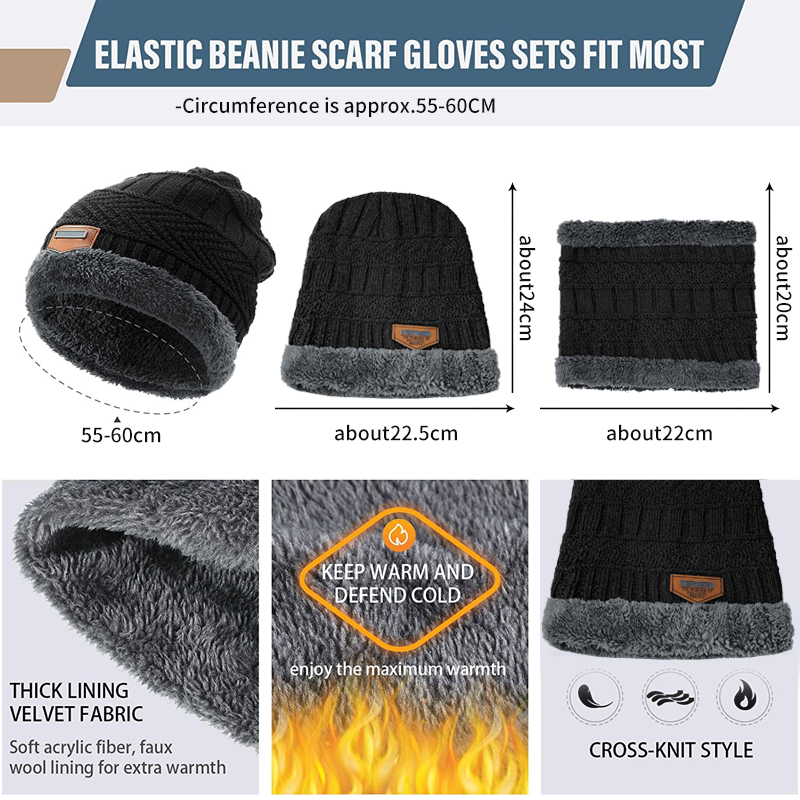 Nieuwe wintermuts voor heren,  - Wool Scarf Men recensie en prijs