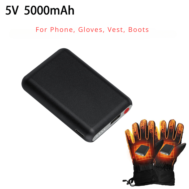 5V 5000mAh Verwarmde Handschoe - Heated Vest Battery recensie en prijs