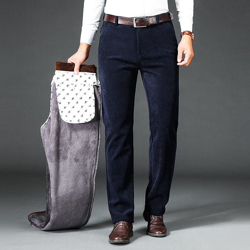 Winter heren fleece corduroy b - Corduroy Pant Warm recensie en prijs