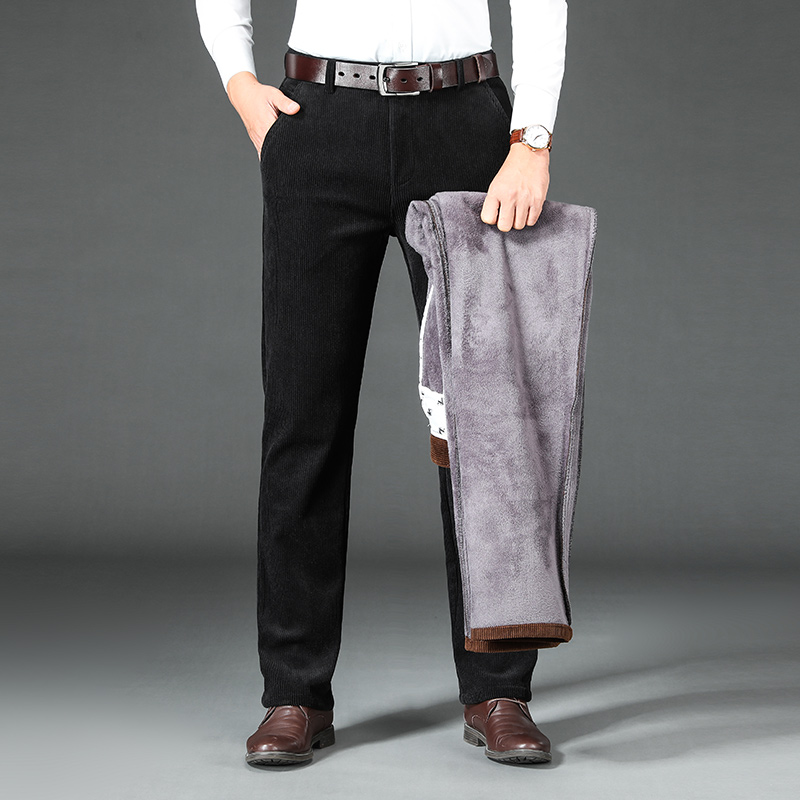 Winter heren fleece corduroy b - Corduroy Pant Warm recensie en prijs