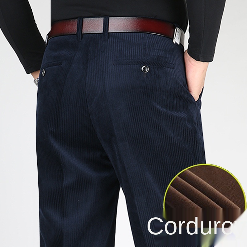 Dubbele geplooide corduroy bro - Corduroy Pant Warm recensie en prijs