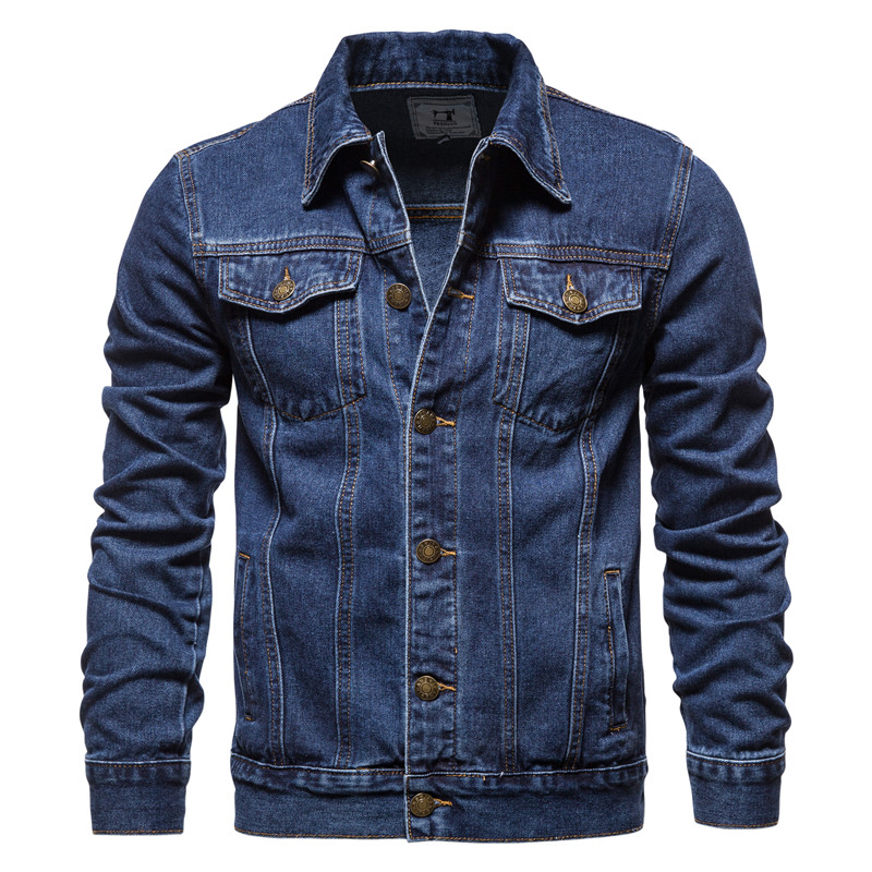 2025 Herfst Mannen Solid Denim - Down Jacket Packable recensie en prijs