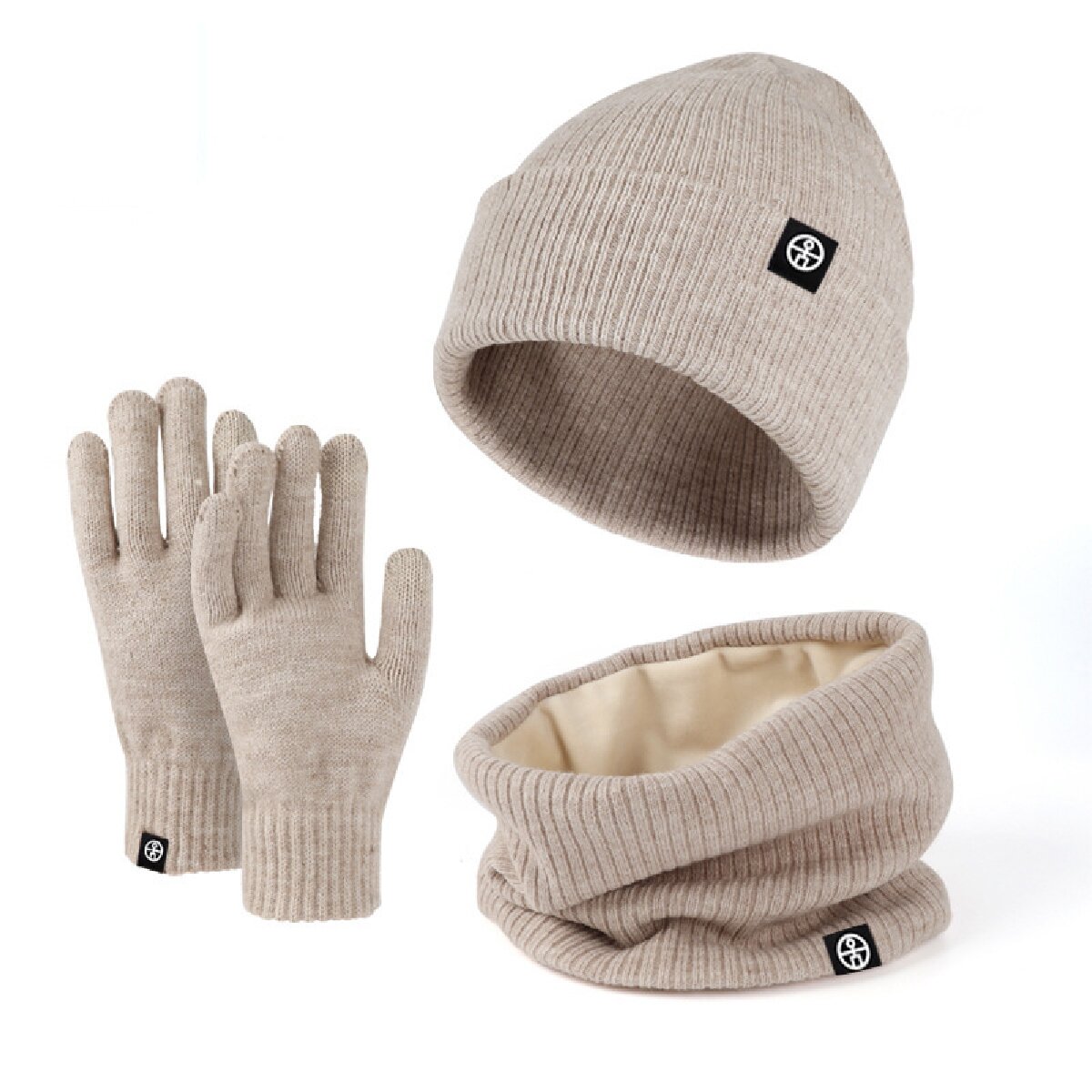 3pcs Winter Beanie Hoed Handsc - Wool Scarf Men recensie en prijs