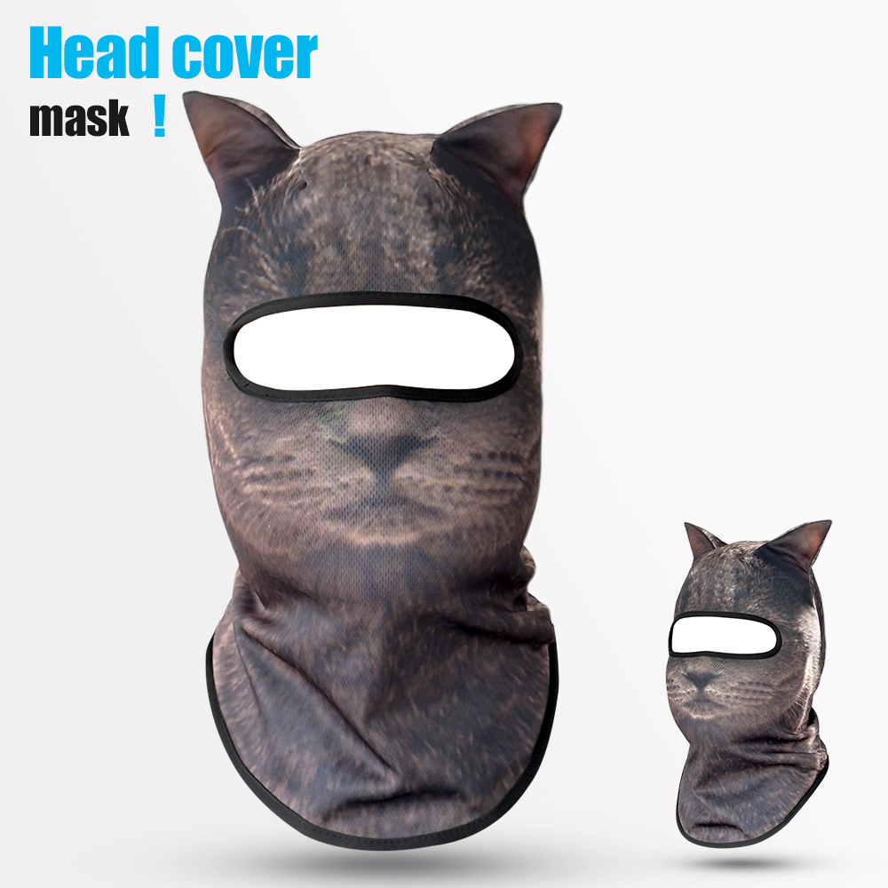 3D katten-dieren ski-balaclava - Balaclava Ski Mask recensie en prijs