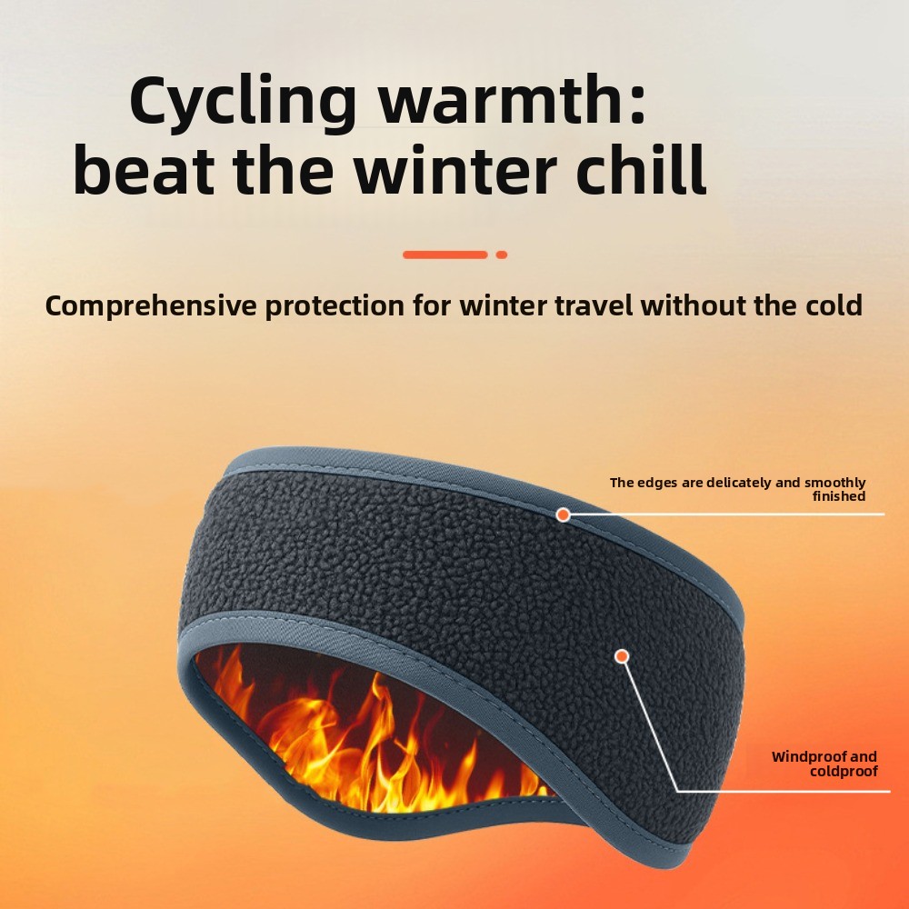 Warme fleece sporthoofdbanden  - Winter Headband Fleece recensie en prijs