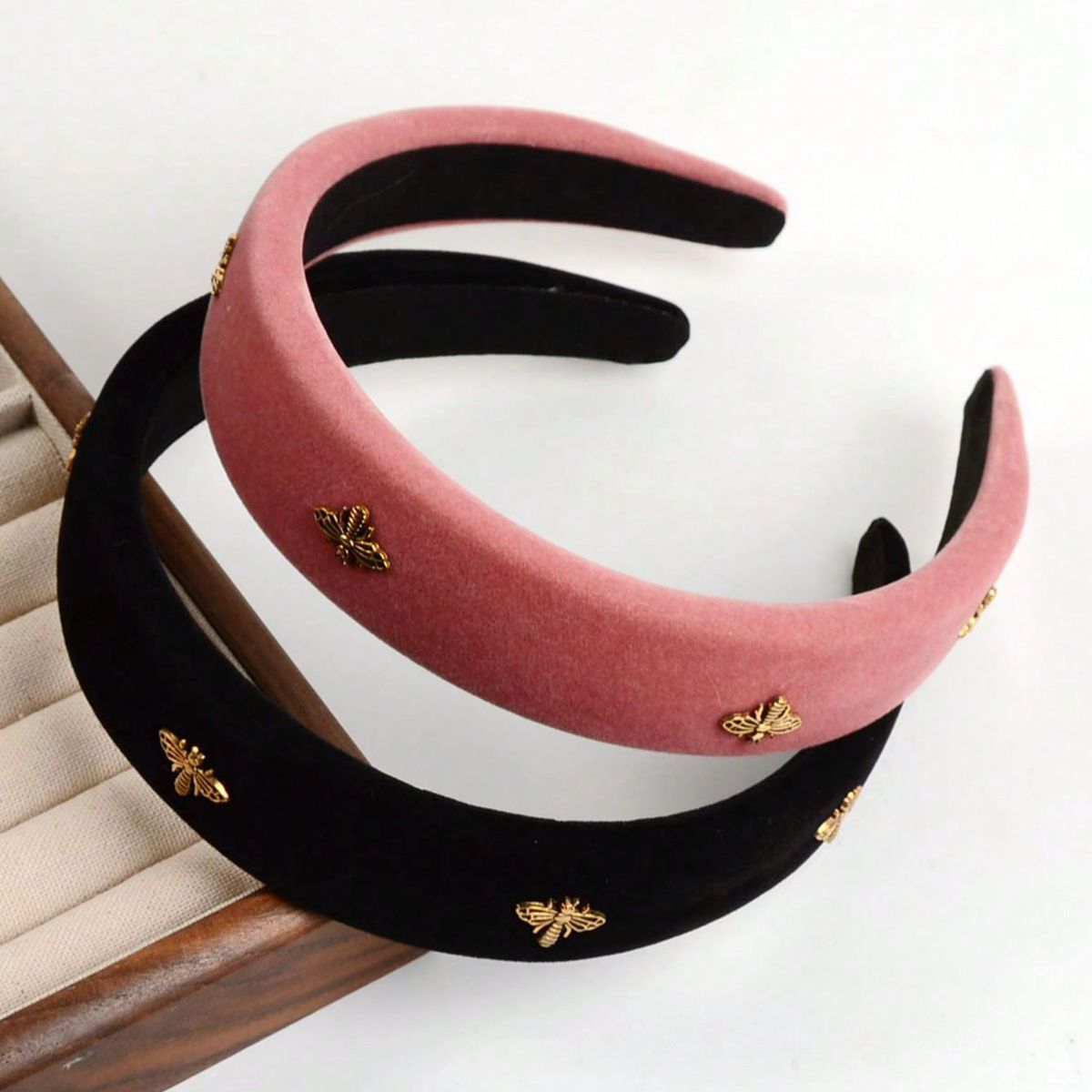 Little Bee zwart fluwelen hoof - Winter Headband Fleece recensie en prijs