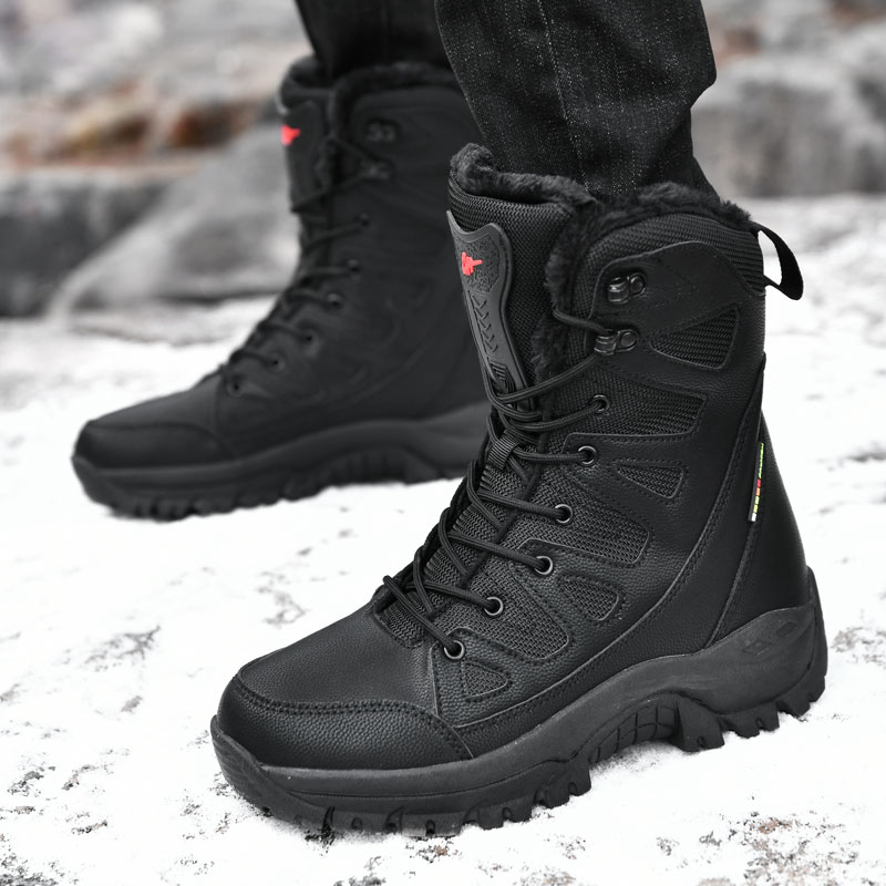 Nieuwe Mannen Tactische Laarze - Waterproof Winter Boot recensie en prijs