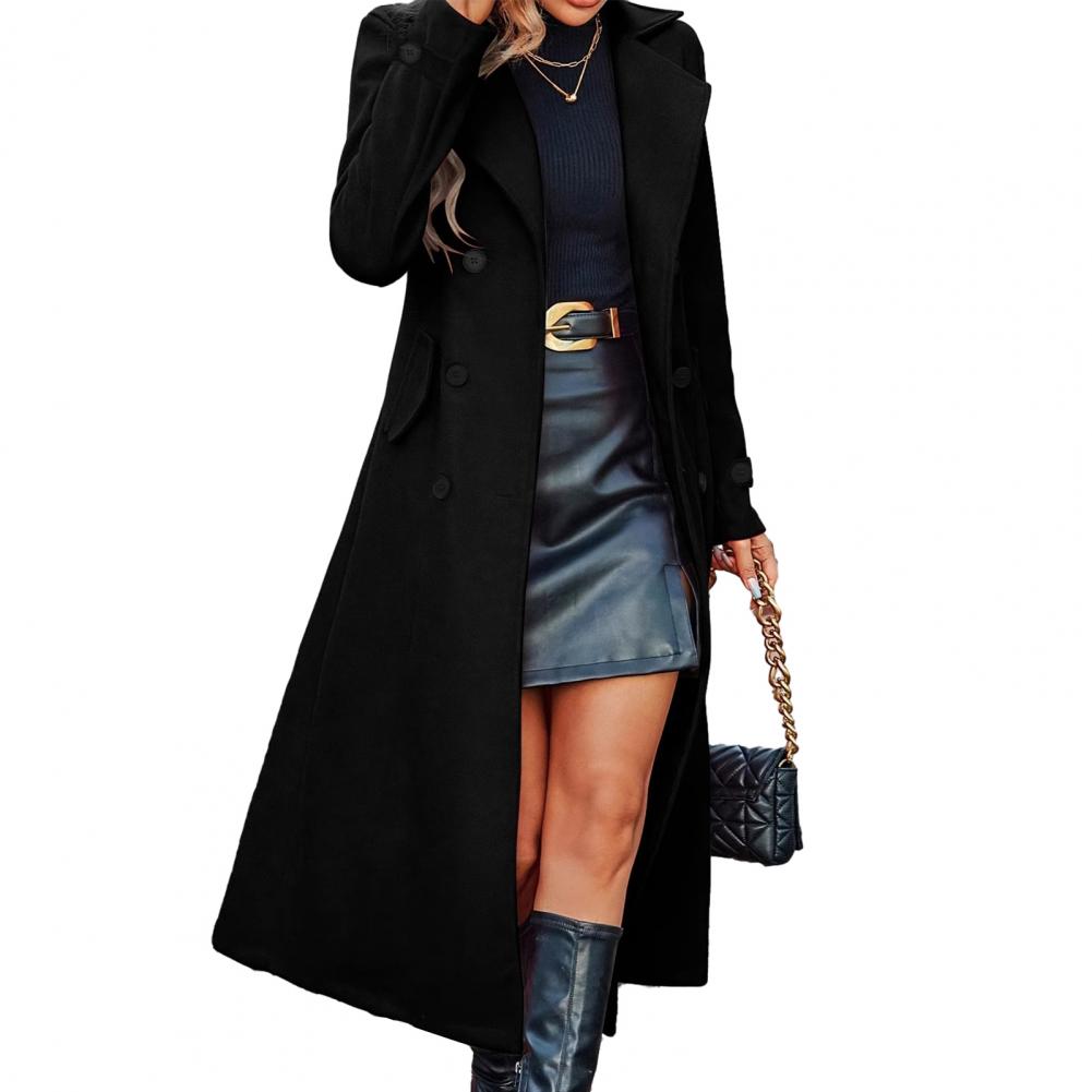 Herfstjas Dames Lange wollen j - Wool Coat Peacoat recensie en prijs