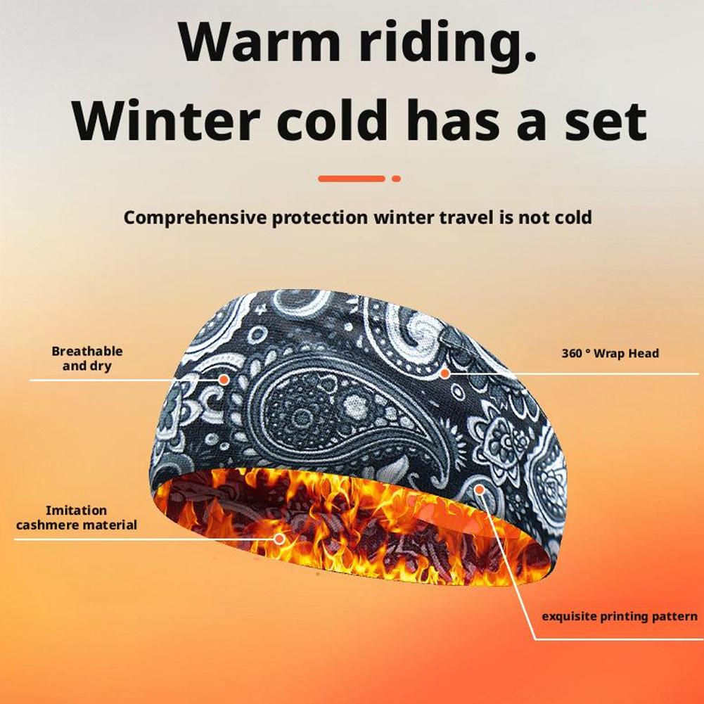 Bedrukte fleece hoofdband Wint - Fleece Ear Warmer Band recensie en prijs
