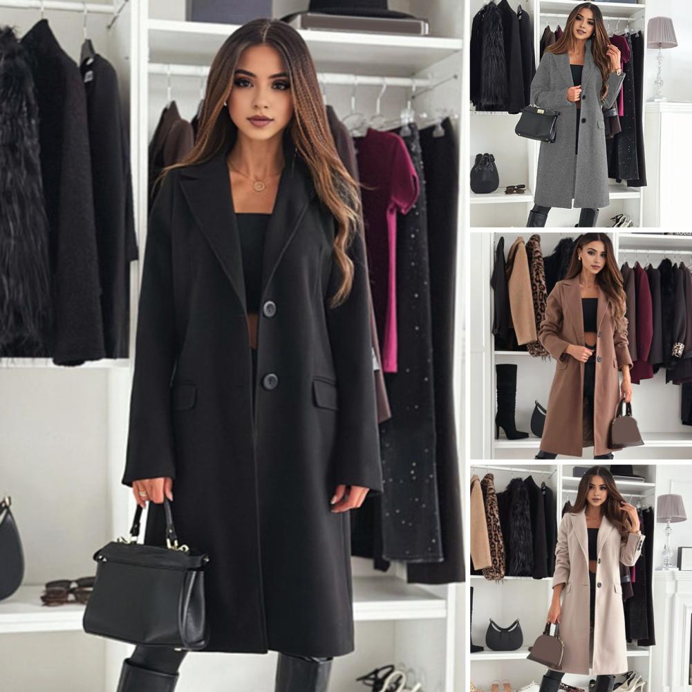 Rimpelbestendige jas Wollen tr - Wool Coat Peacoat recensie en prijs