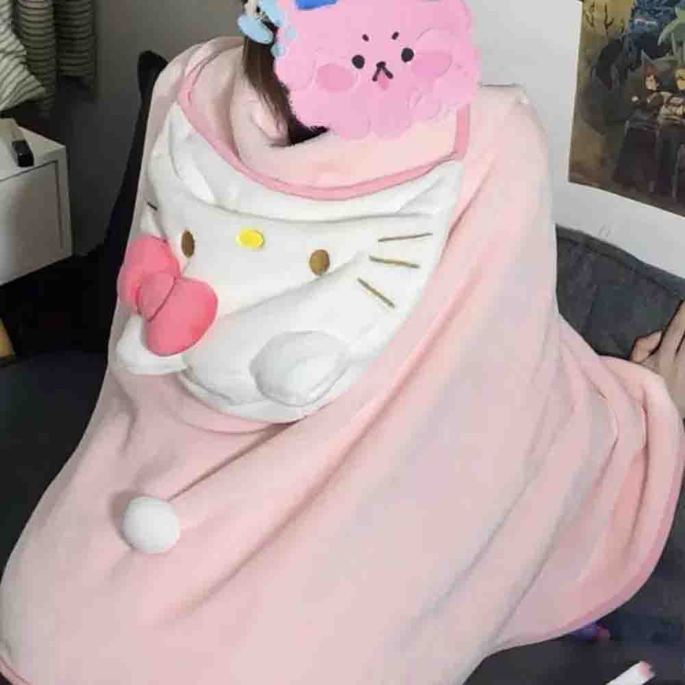 Leuke Hellokitty-mantelsjaal A - Shawl Wrap Winter recensie en prijs