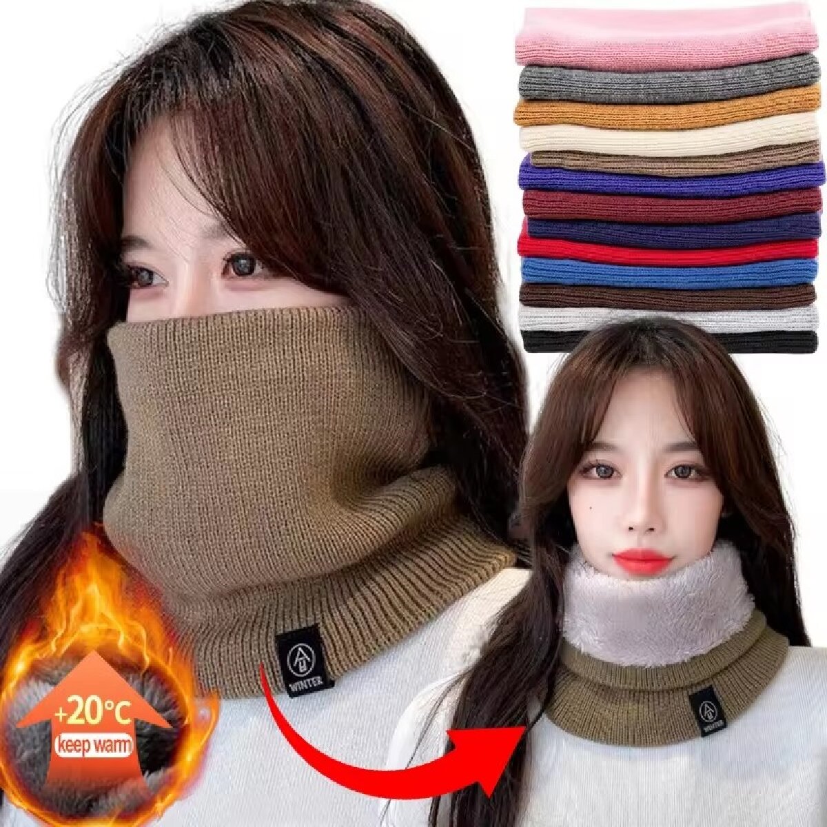 Effen Winter Pluche Uitlaat Wo - Winter Headband Fleece recensie en prijs