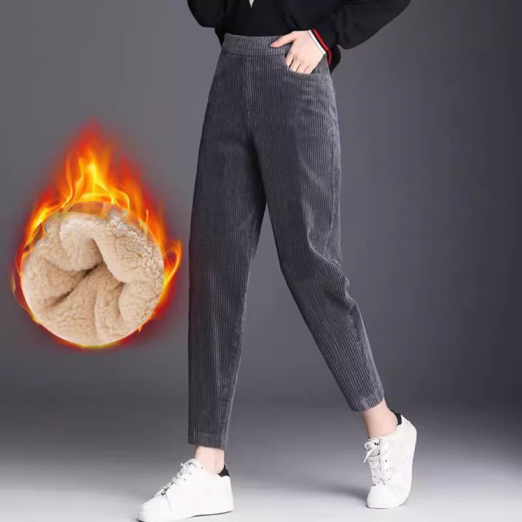 1 stks Vrouwen Herfst Winter P - Corduroy Pant Warm recensie en prijs