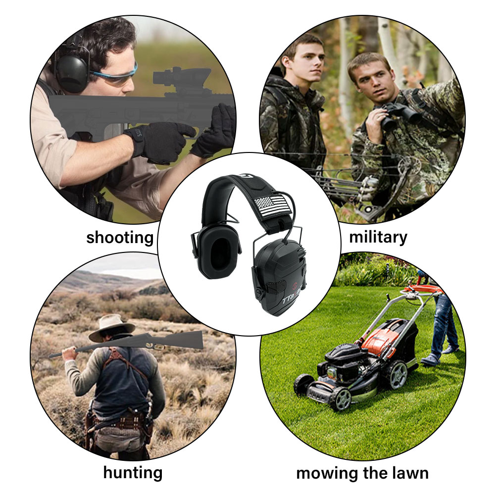 W1/W3 Elektronische schietoorb - Earmuffs Foldable recensie en prijs