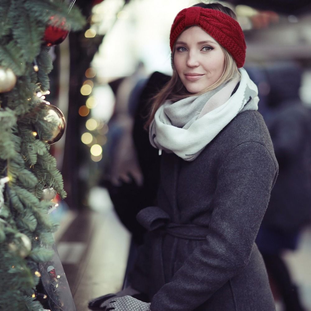 Winter gebreide vrouwen hoofdb - Winter Headband Fleece recensie en prijs